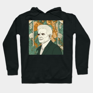 Jacques Derrida drawing Hoodie